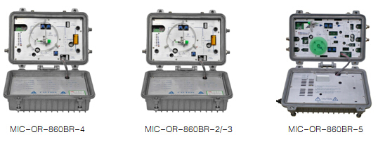 MIC-OR-860BR系列野外型二路輸出光接收機